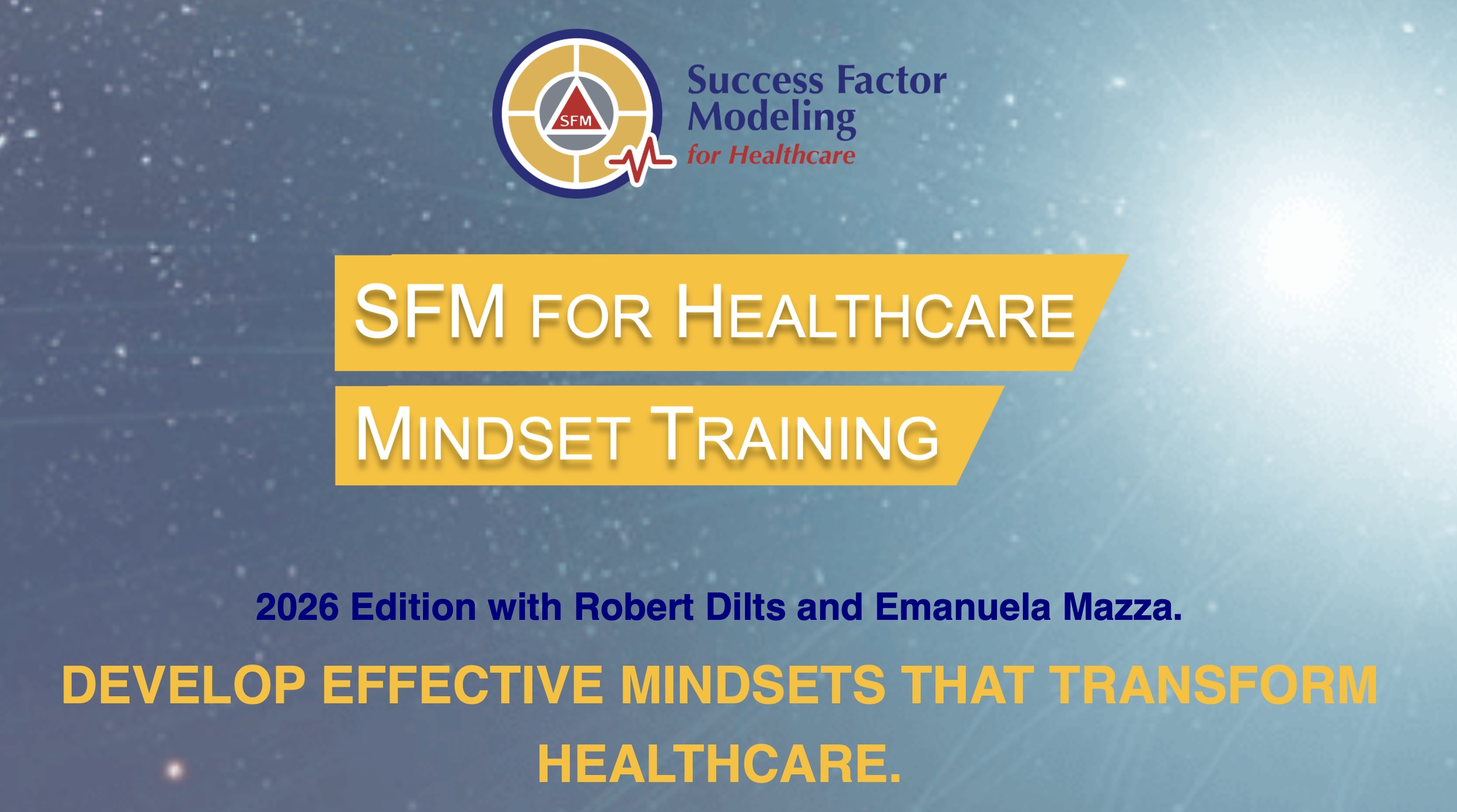 SFM forHealthcare Certification